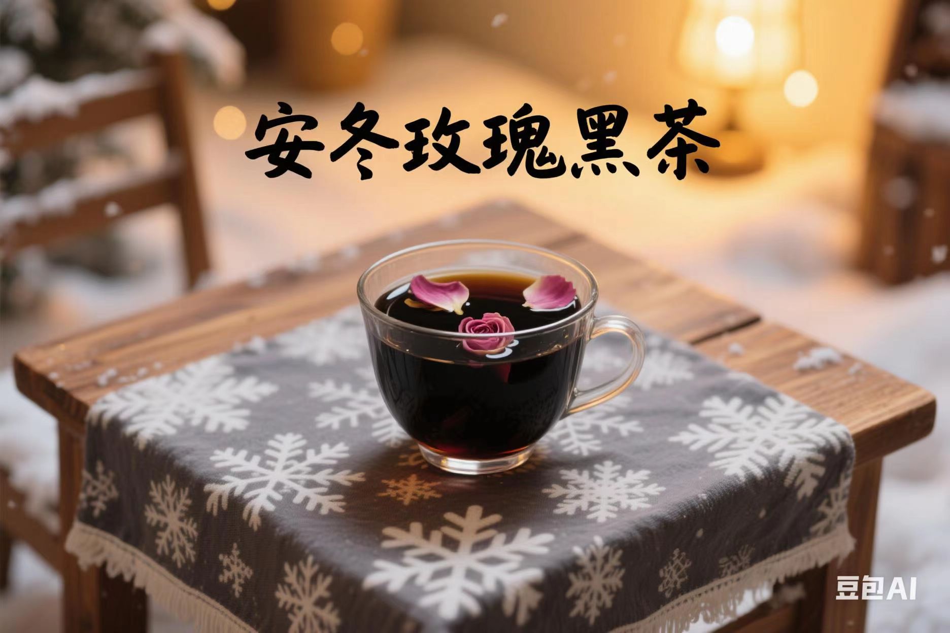 安冬玫瑰黑茶